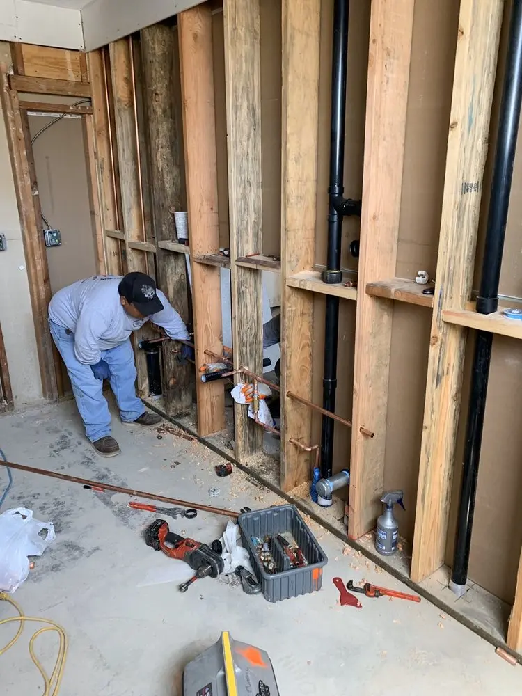 Commercial rough-in plumbing for Trenchless Sewer Repair in Cedar Isle